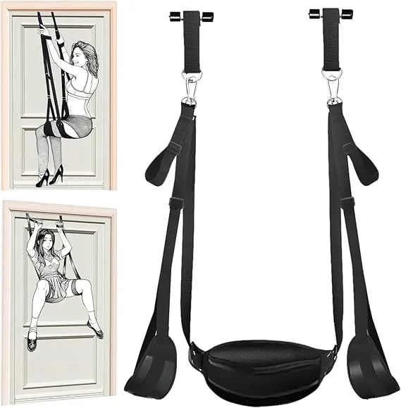 Adjustable Door Mounted Sex Swing Harness, Couples Intimacy Swing