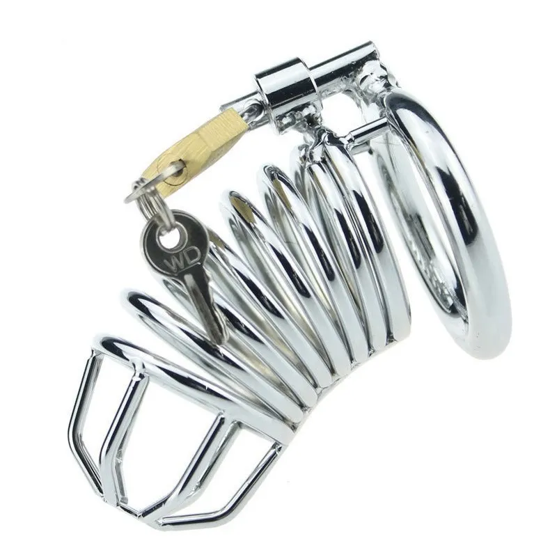 Stainless Steel Penis Dick Cage Male sex Toy