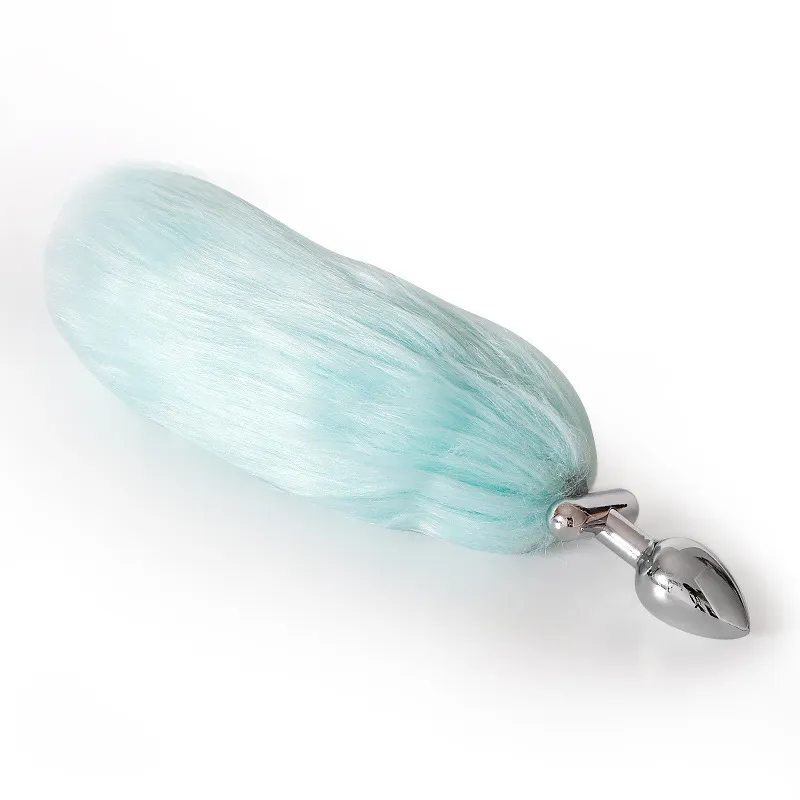 LED Fox Tail Anal Butt Plug