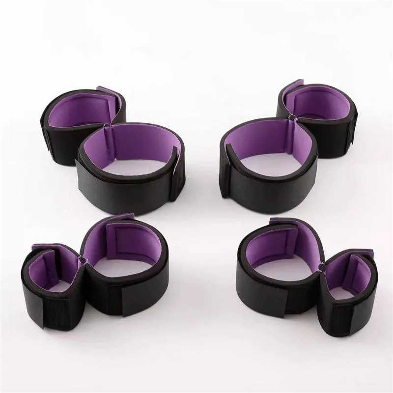 Hands and Thighs Bondage Cuffs