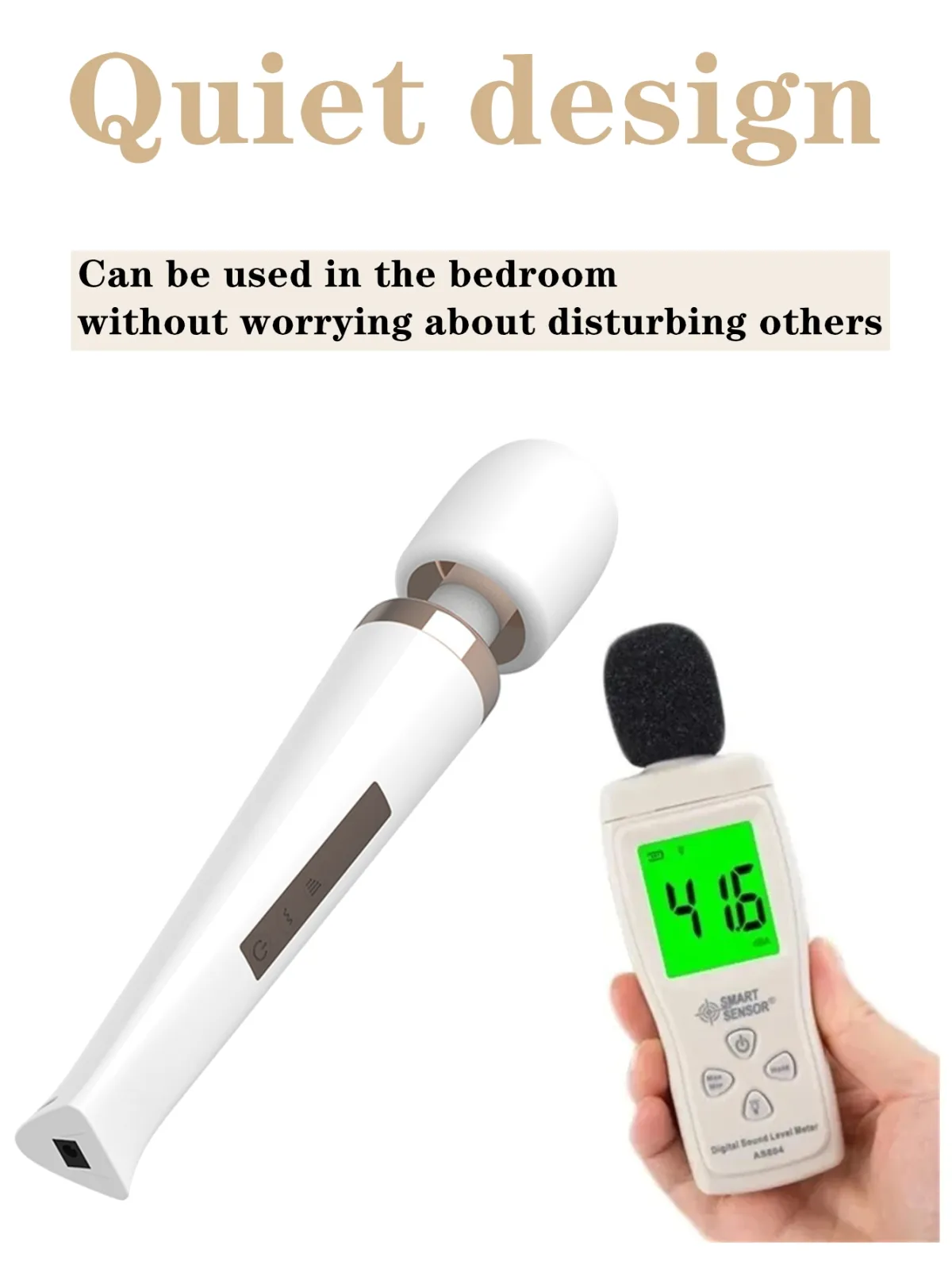 Magic Wand Massager 10 Speed Powerful Body Vibrator