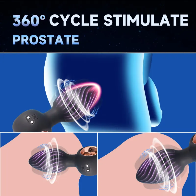 Vibrating anal Butt plug with Remote