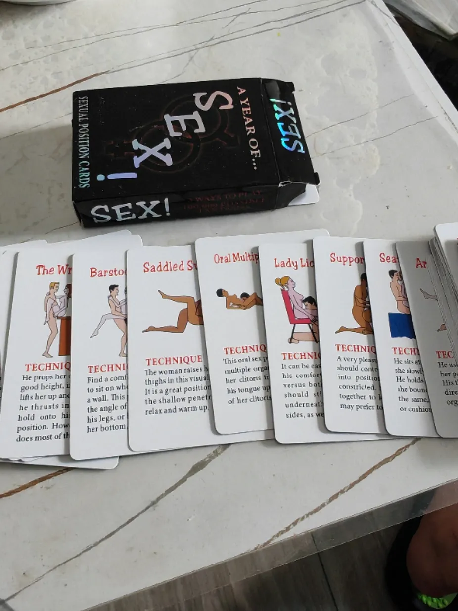 Year of Sex. Couples Sex Positions Card Game