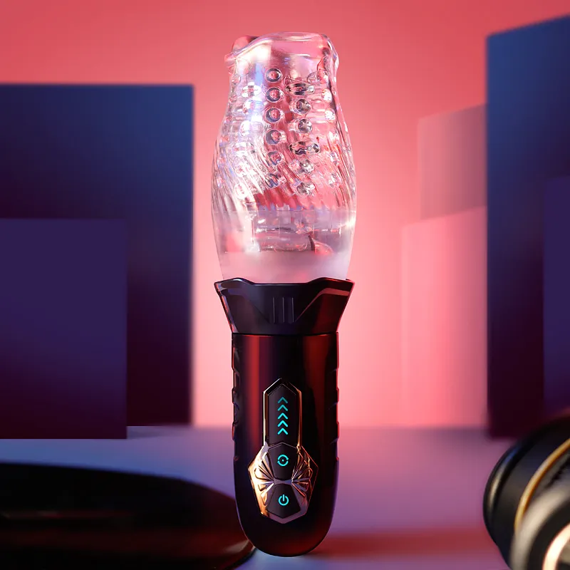 Illuminated Male Masturbation Sleeve.