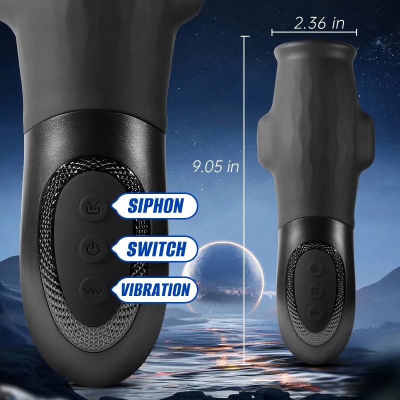 Automatic Male masturbating vibrator