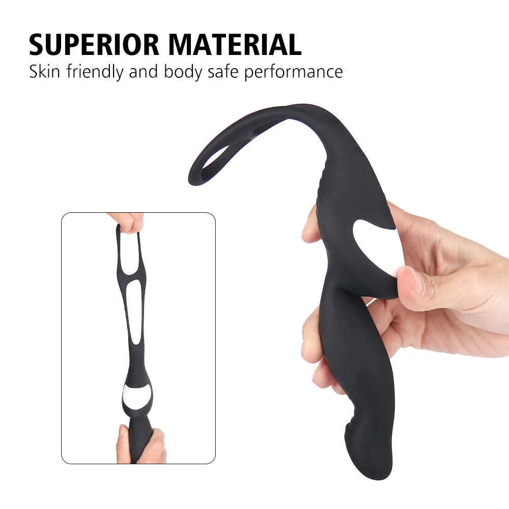 3 in 1 Prostate Massager Vibrator