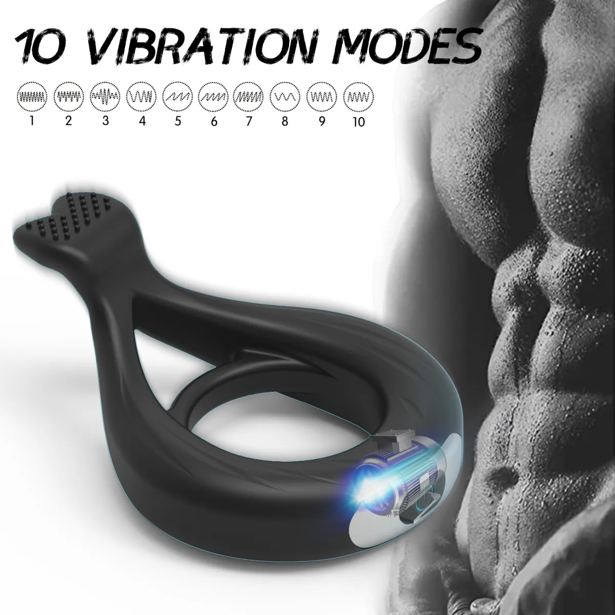 Roluck Ring Men Vibrator