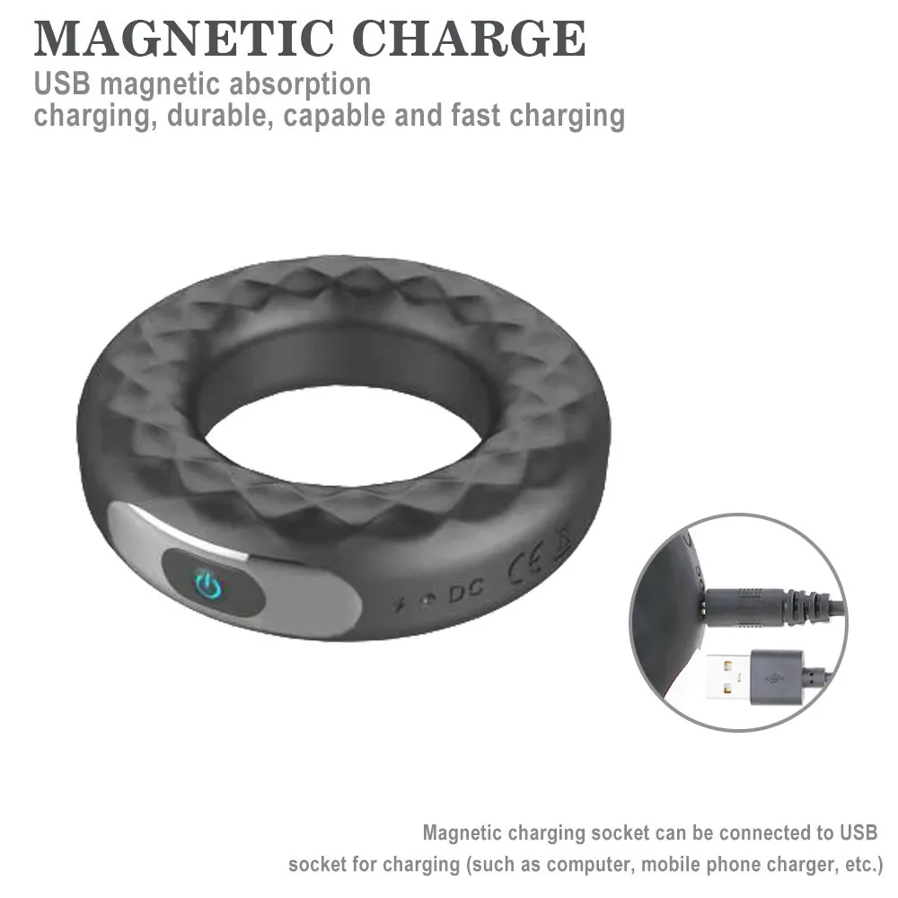 Vibrating Cock Penis Ring