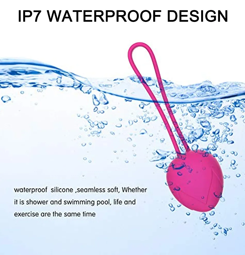 Kegel balls Vibrating Egg Sex Toy for women