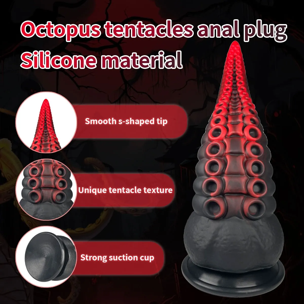 Fantasy Tentacle Dildo Large anal Sex Toy