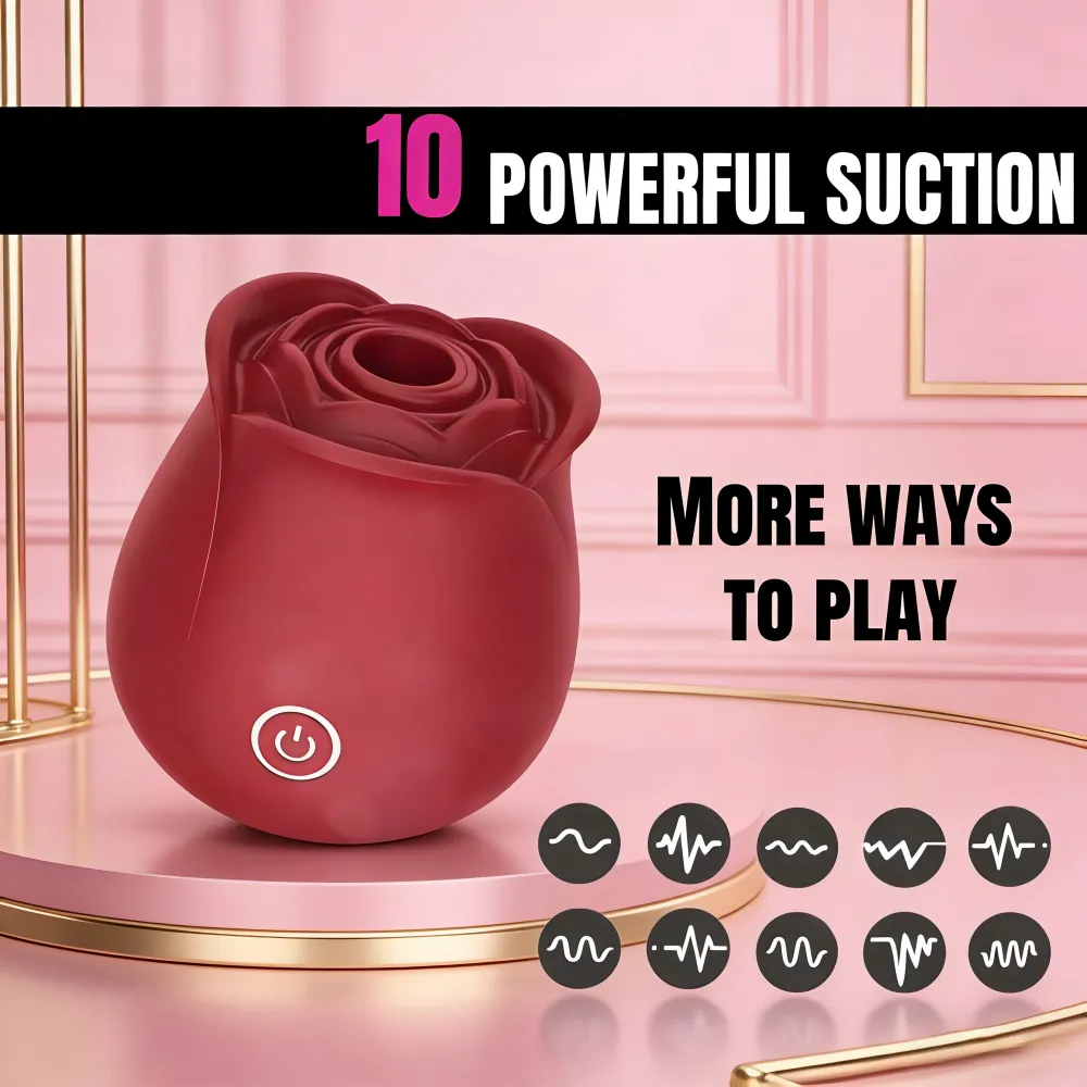 Rose Vibrator Clit Sucking Vibrator
