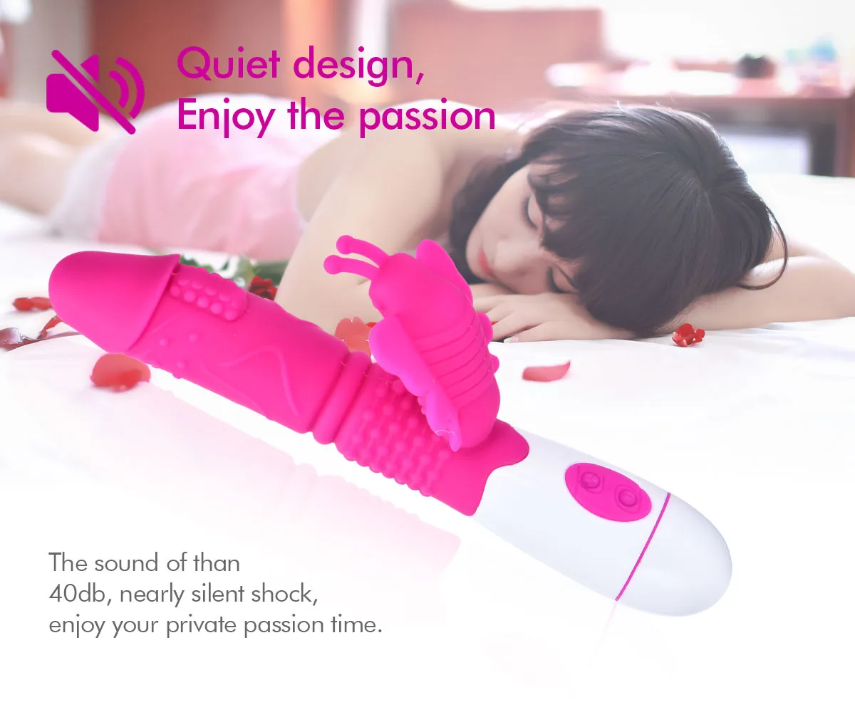 Butterfly Dildo Vibrator