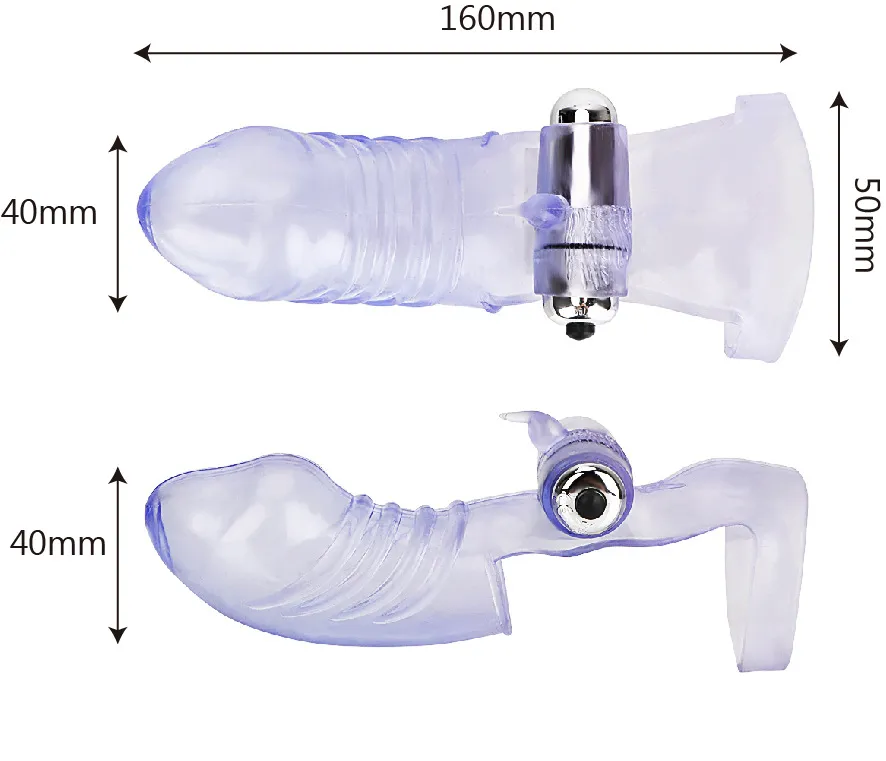 Finger Sleeve Vagina Pussy Vibrator