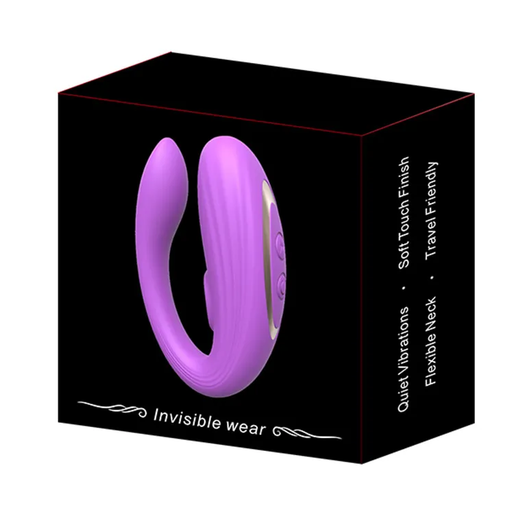 U-Shape Vaginal Clit Sucking Vibrator