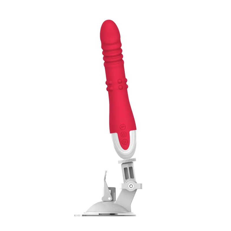 Thrusting Dildo Sex Machine with Rotating Balls