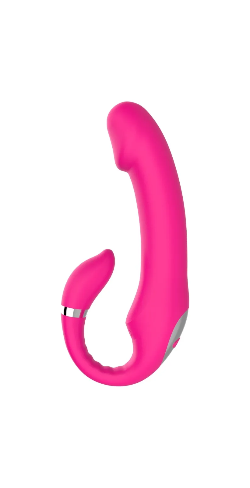 10 Speed Warming Vibrator with Clitoral Stimulator