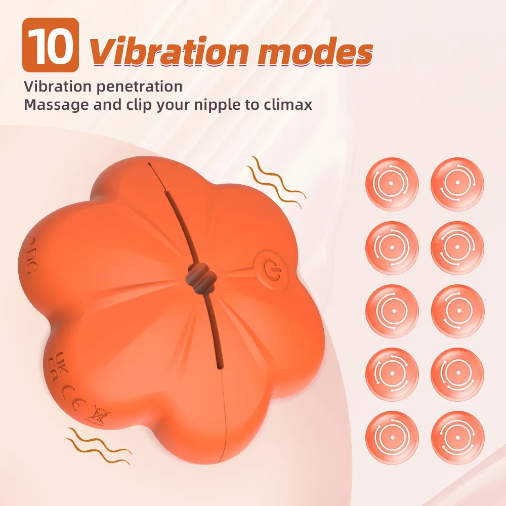 Nipple Clumps With 10 Vibration Modes