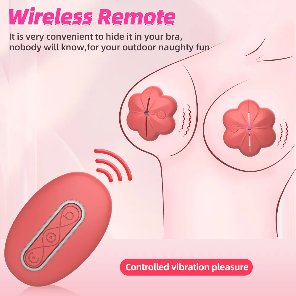 Nipple Clumps With 10 Vibration Modes