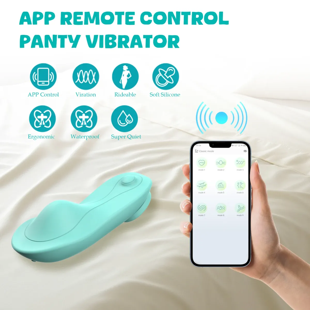 app controlled wearable panty vibrator